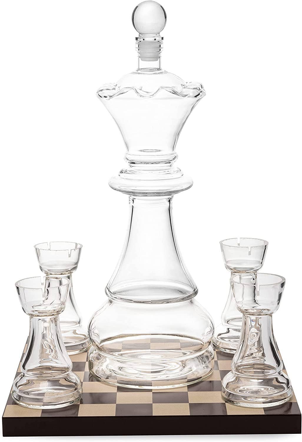 New Chess Decanter Set by The Wine Savant