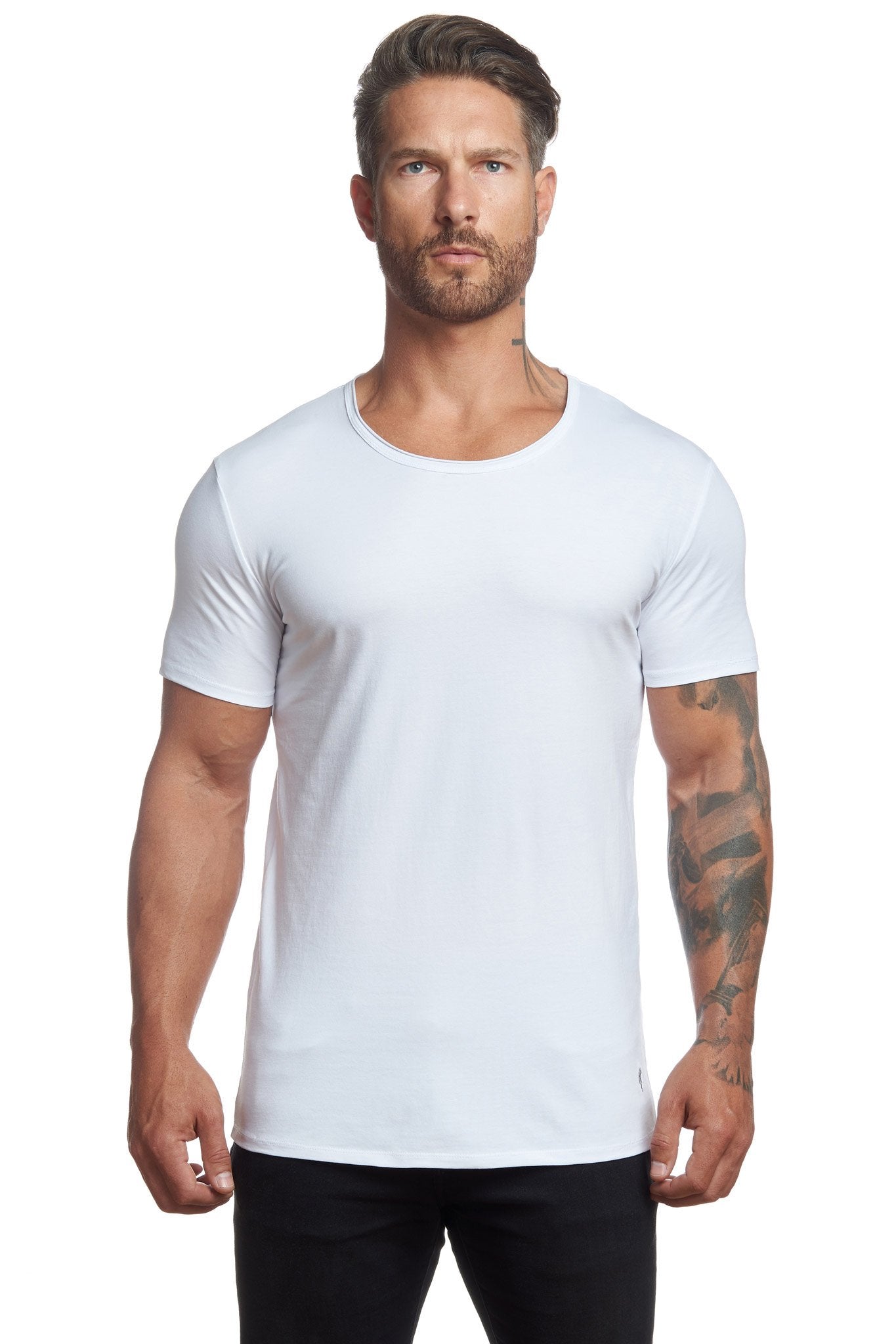 The Essential Extended Slim Fit Tee by WESTON JON BOUCHÉR