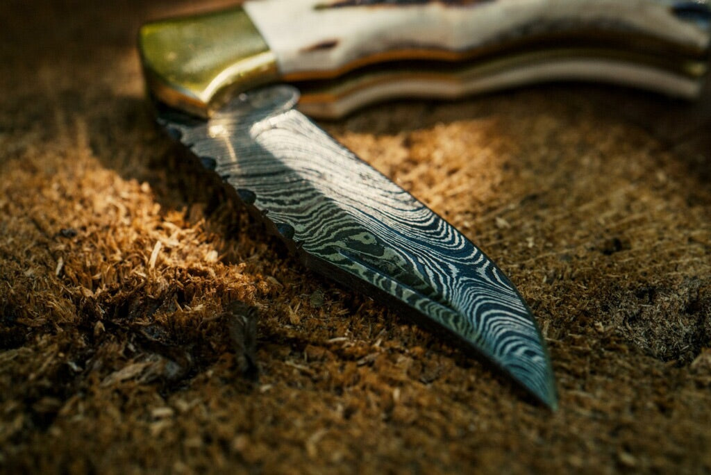 antler pocket knife