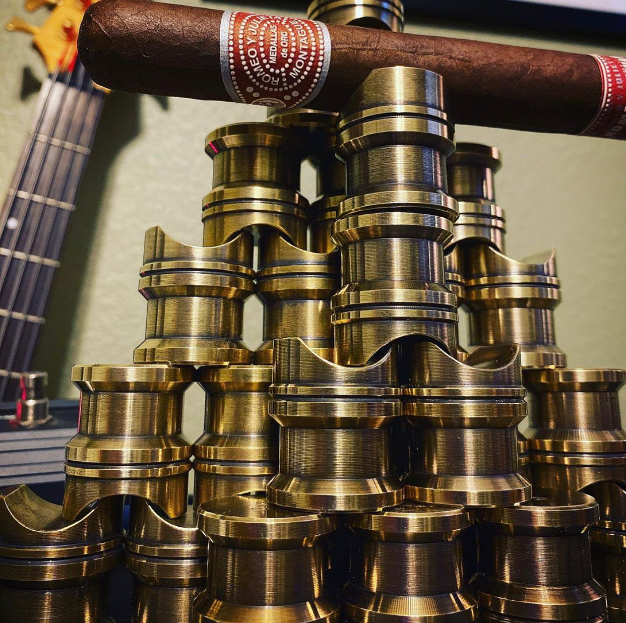 Brass Cigar Stand
