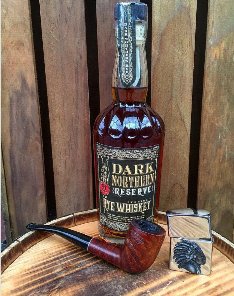 Dark Northern Reserve Rye and Whiskey Labels