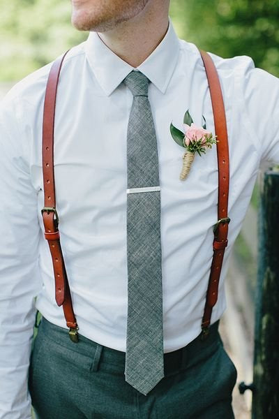 Leather Suspenders
