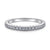 The Victoria - Silver Wedding Ring Set
