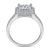 simulated diamond ring