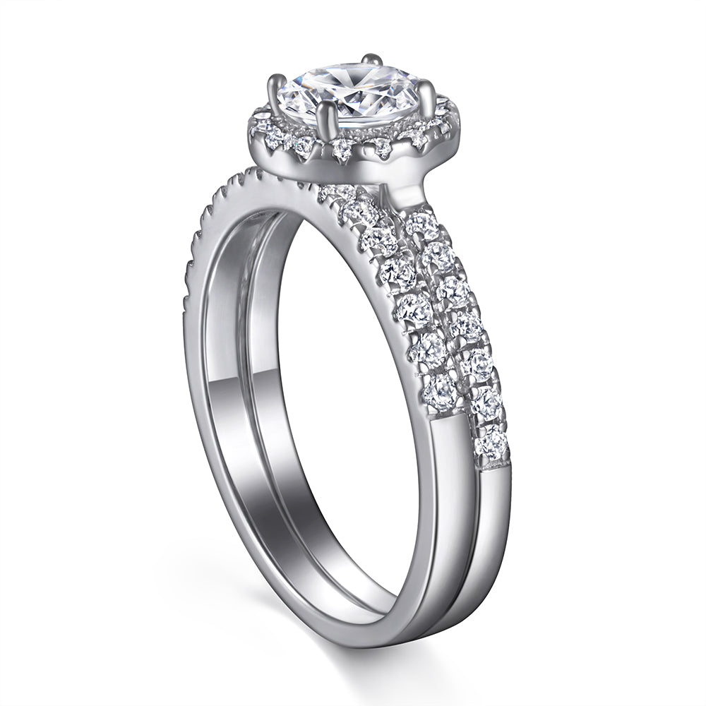 The Eleanor - Wedding Ring Set