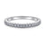 womens silver wedding band