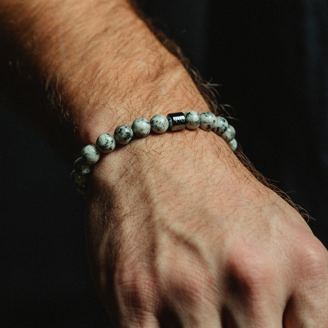 Mens bead bracelet 