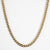 Cuban link gold chain necklace