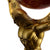 Atlas Bronze World Whiskey Decanter Globe - 15" Tall