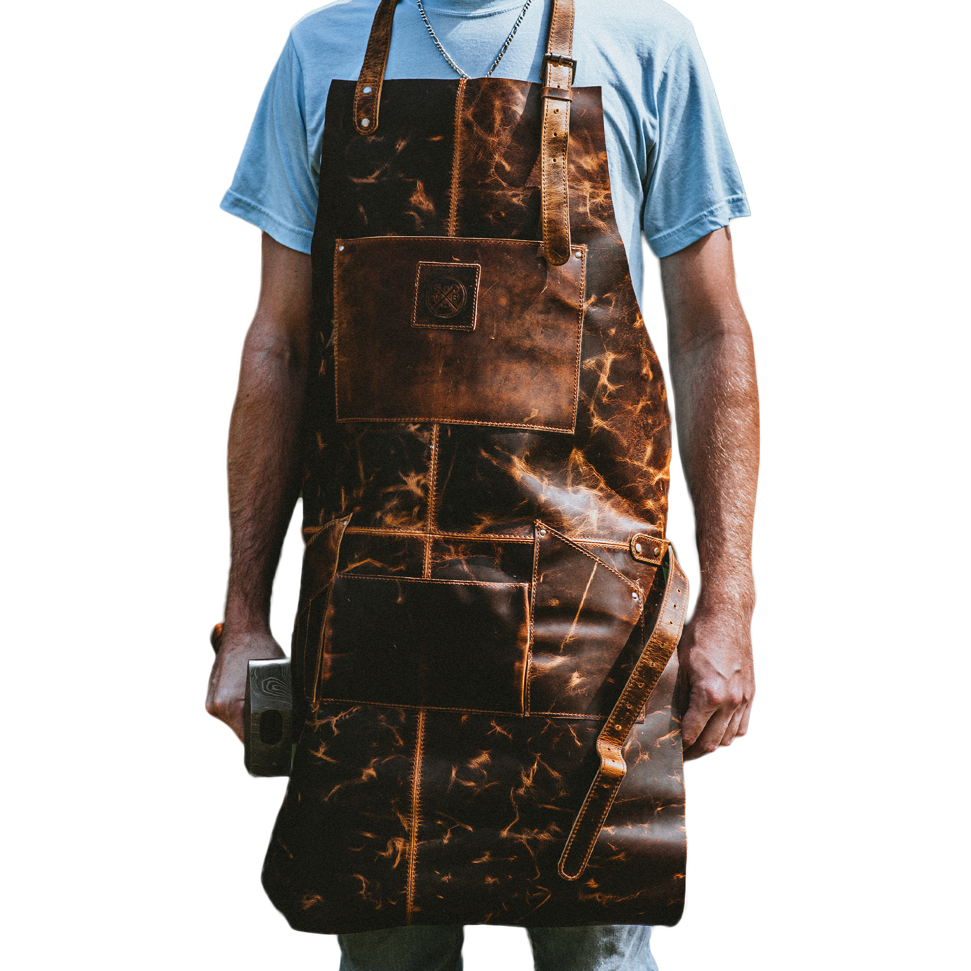 Full Grain Buffalo Leather Apron