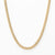 14kt gold cuban chain necklace