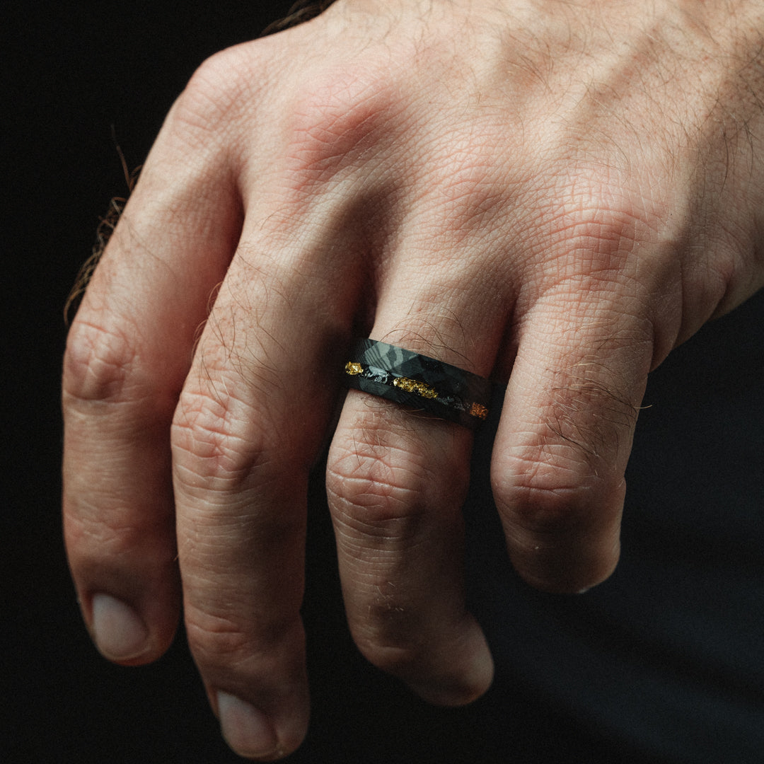 Unique Mens Rings For Wedding Bands - Vintage Gentlemen