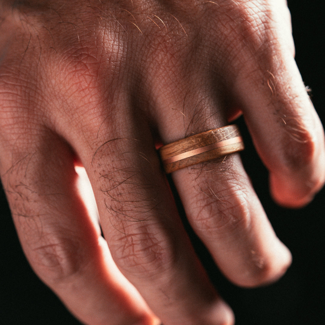 The “Whiskey Copper” Ring Vintage Gentlemen