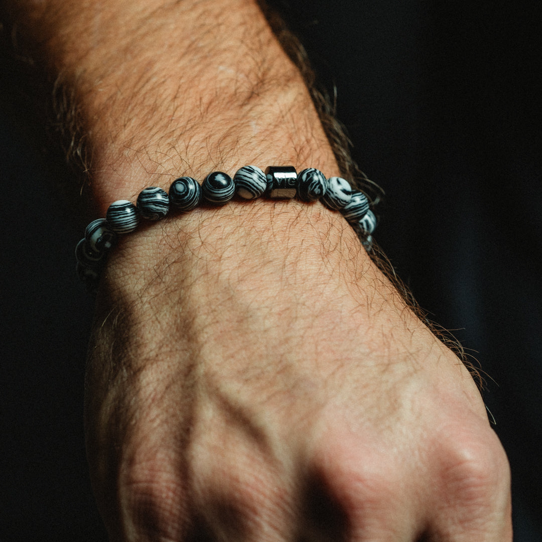Mens beaded bracelet 