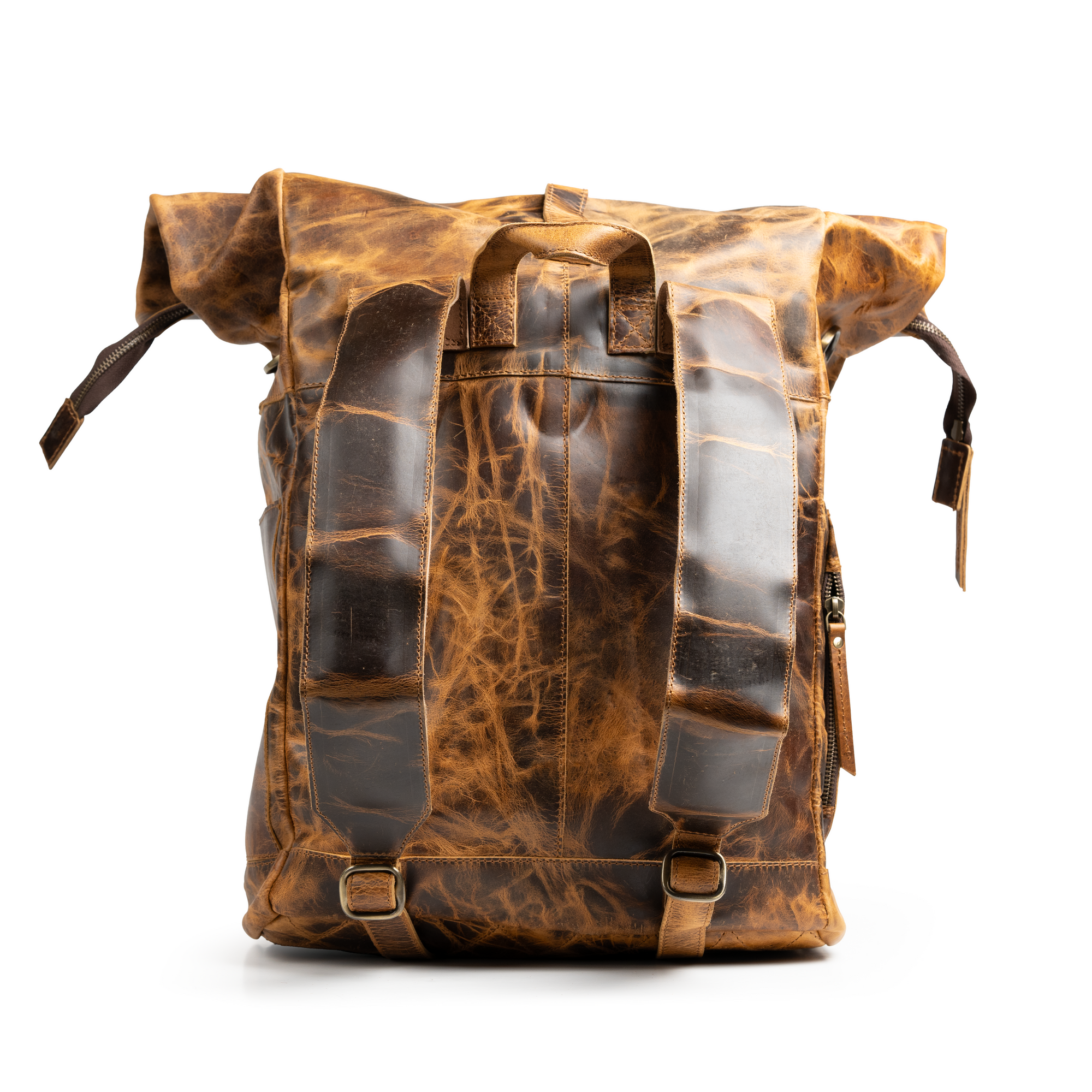 The Roosevelt Buffalo Leather Backpack Vintage Gentlemen