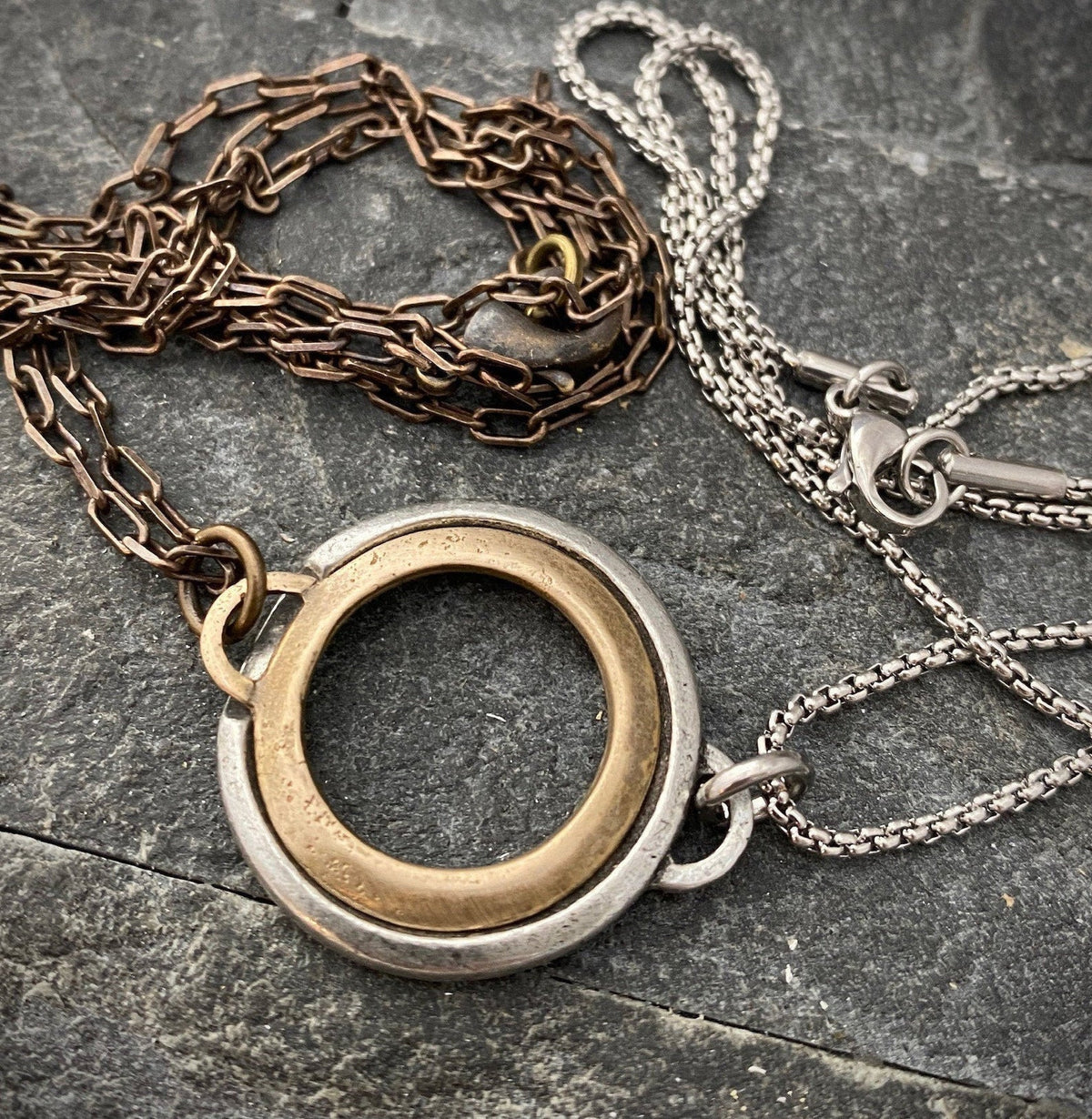 Couples Necklace, Friendship Eternity Ring Jewelry, Marriage Jewelry Gift, Unisex Men&#39;s Women&#39;s Jewelry, Romantic Gift, SP-001