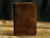 buffalo leather passport journal