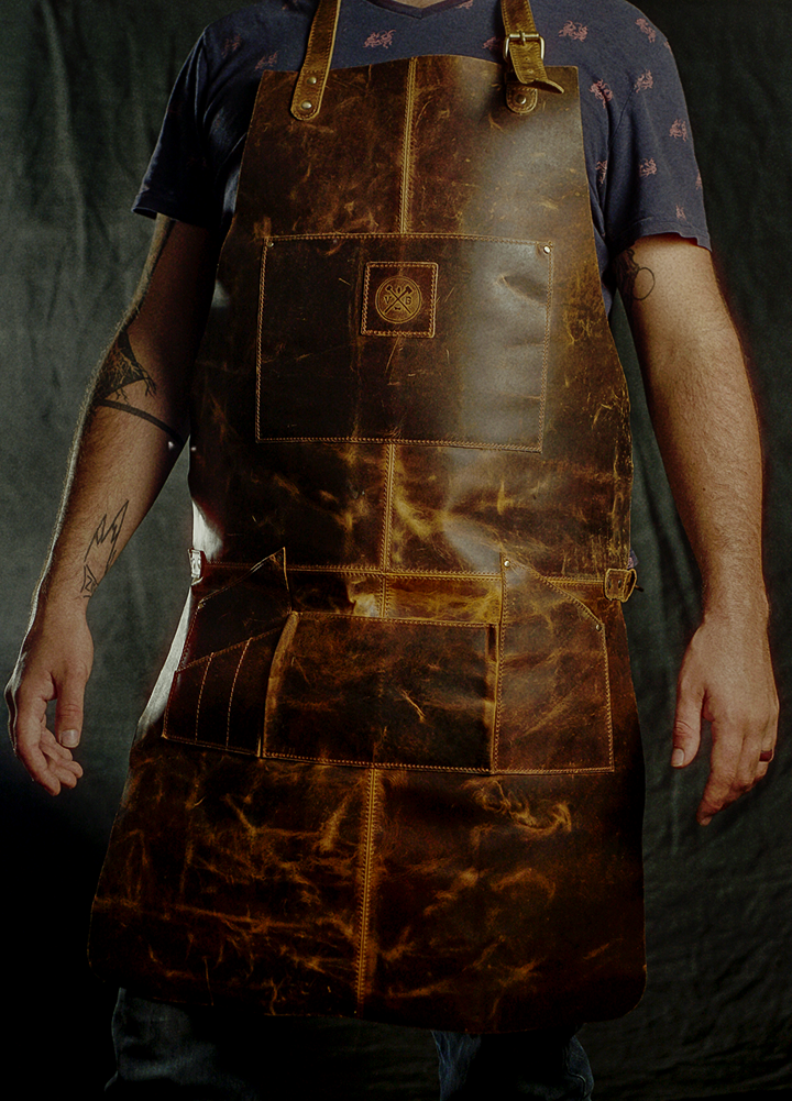 Full Grain Buffalo Leather Apron