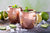 Hammered Copper Mugs- Set Of Two