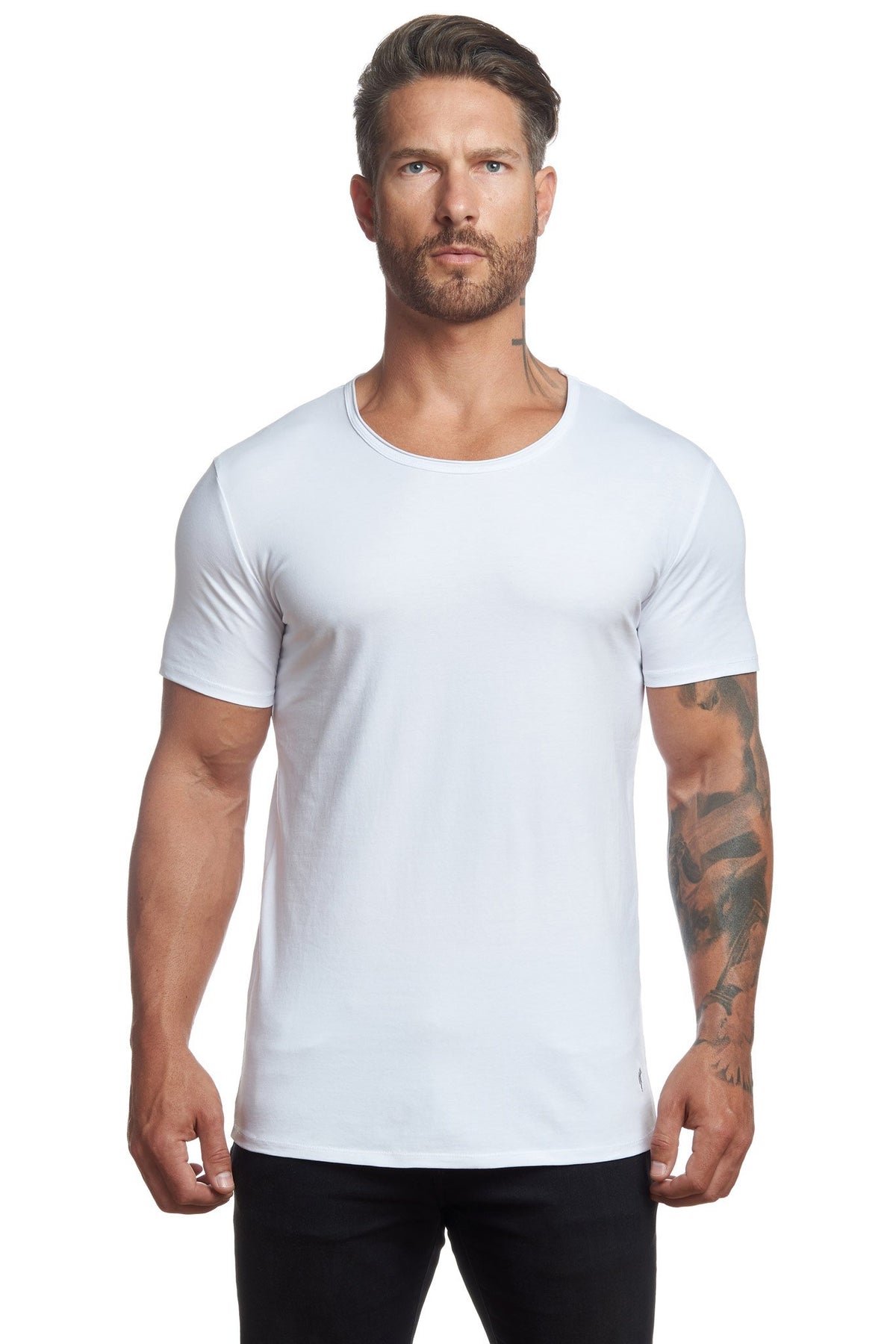 The Essential Extended Slim Fit Tee by WESTON JON BOUCHÉR
