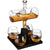 Sailfish Whiskey Decanter Dispenser and 4 Liquor Glasses