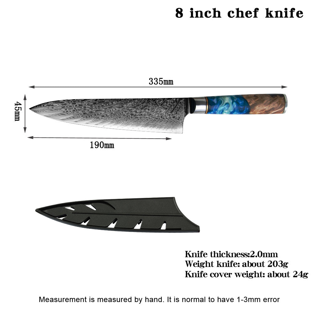  Chef Knife Making Kit – Featuring VG-10 Damascus Steel, Stylish  Micarta Handles, Rasps, Files, Portable Bench Vise & More – Includes  Step-by-Step Knife Making Guide: Home & Kitchen