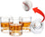Baseball Whiskey Glasses Set of 4 - 12oz
