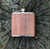 Sapele Wood Wrapped Flask- 6 oz