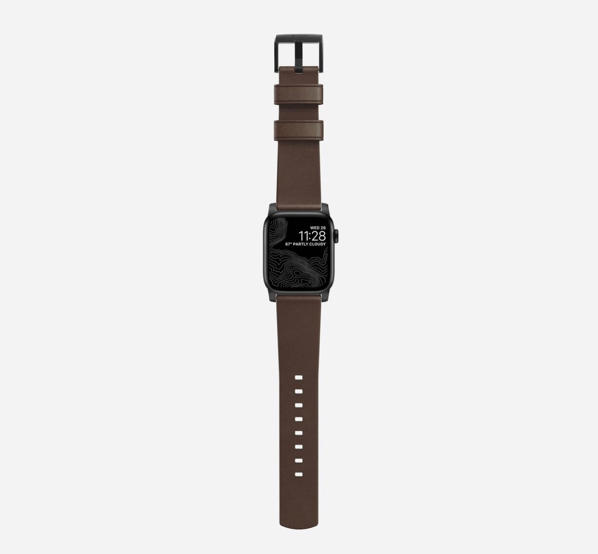 Modern Leather Apple Watch Strap