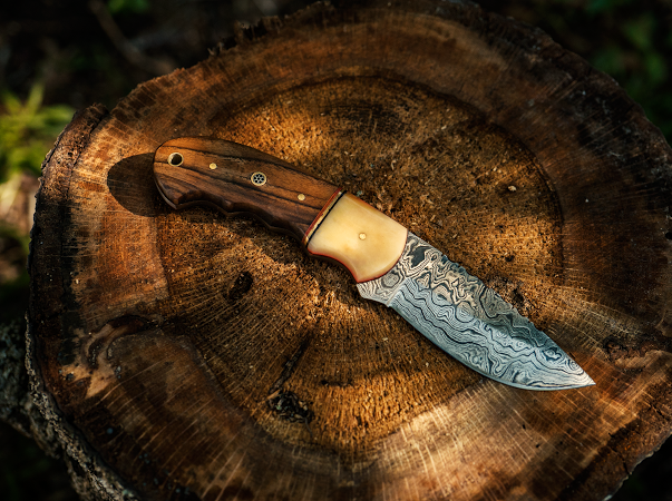 Walnut Fixed Blade- VG22
