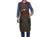 Leather And Waxed Canvas Apron- Bartender | Barista | Craftsman Apron