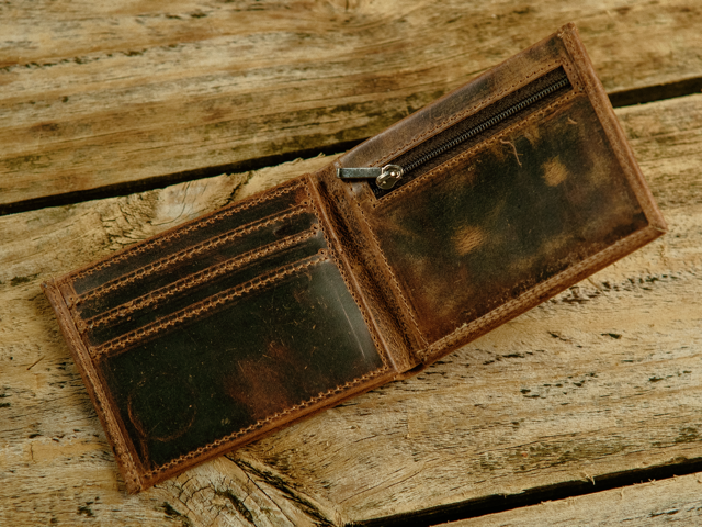 premium leather wallet