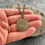 Bronze Old Spanish Coin Doubloon Necklace