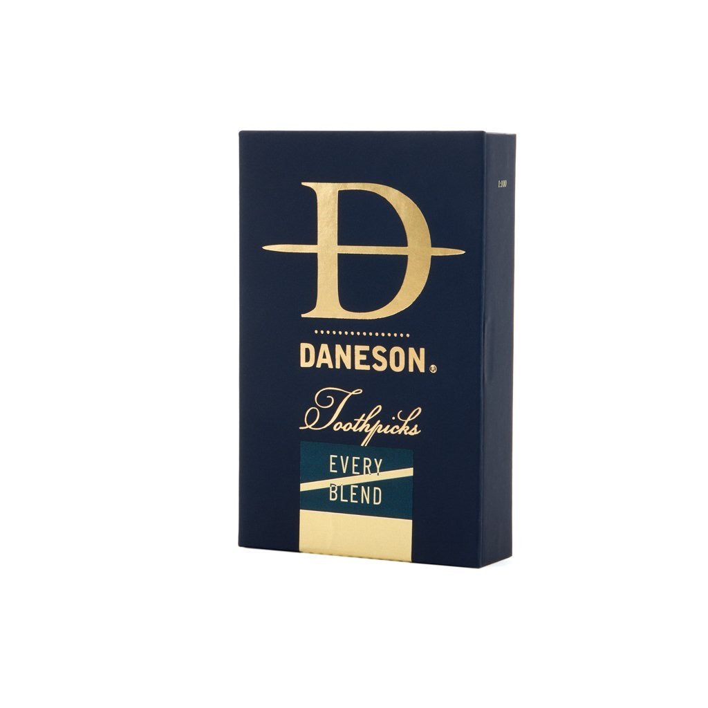 Daneson Whiskey Barrel Toothpicks - “Every Blend” 4 Pack