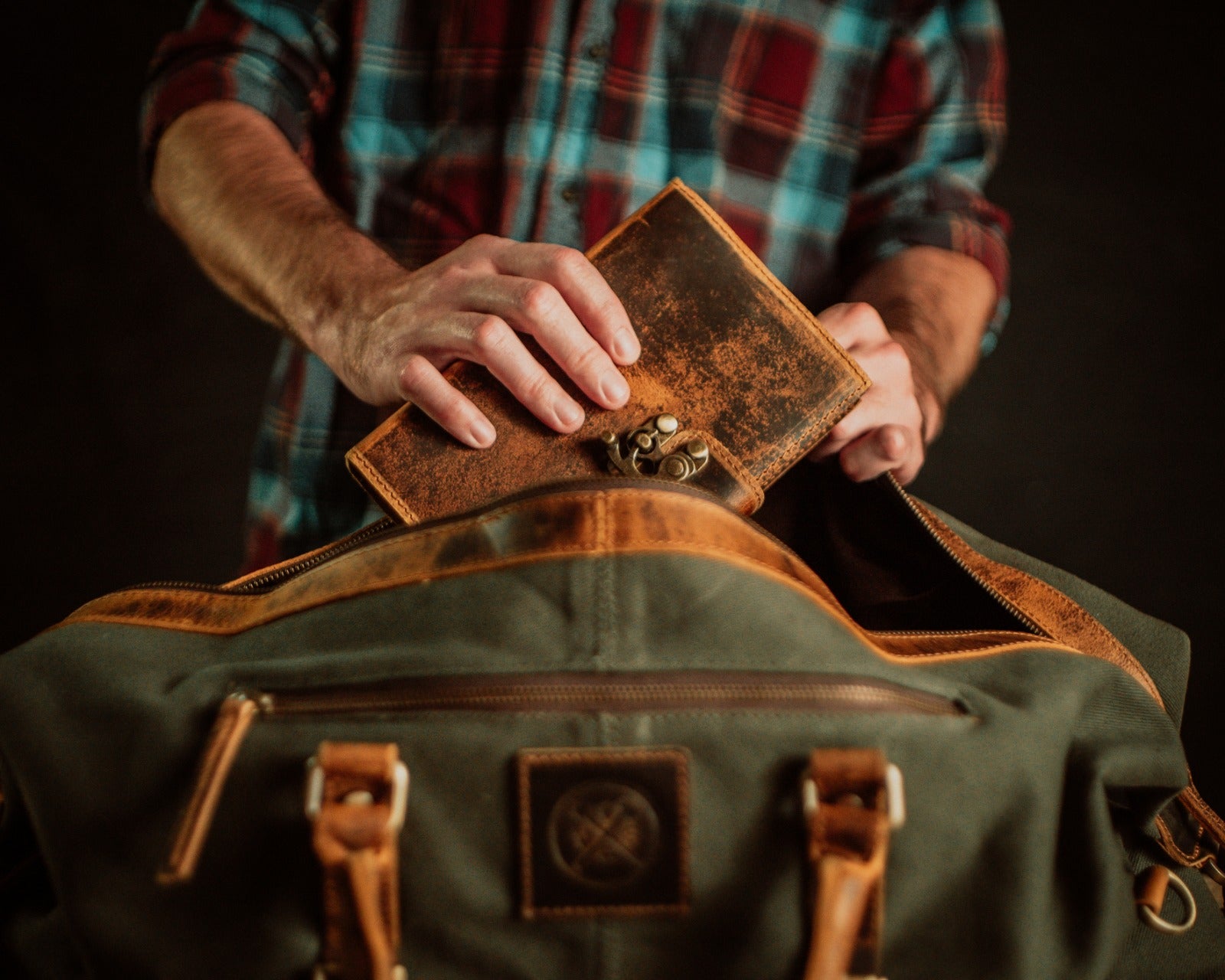 Vintage Canvas Backpack (Dakota Collection)