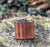 Sapele Wood Wrapped Flask- 6 oz