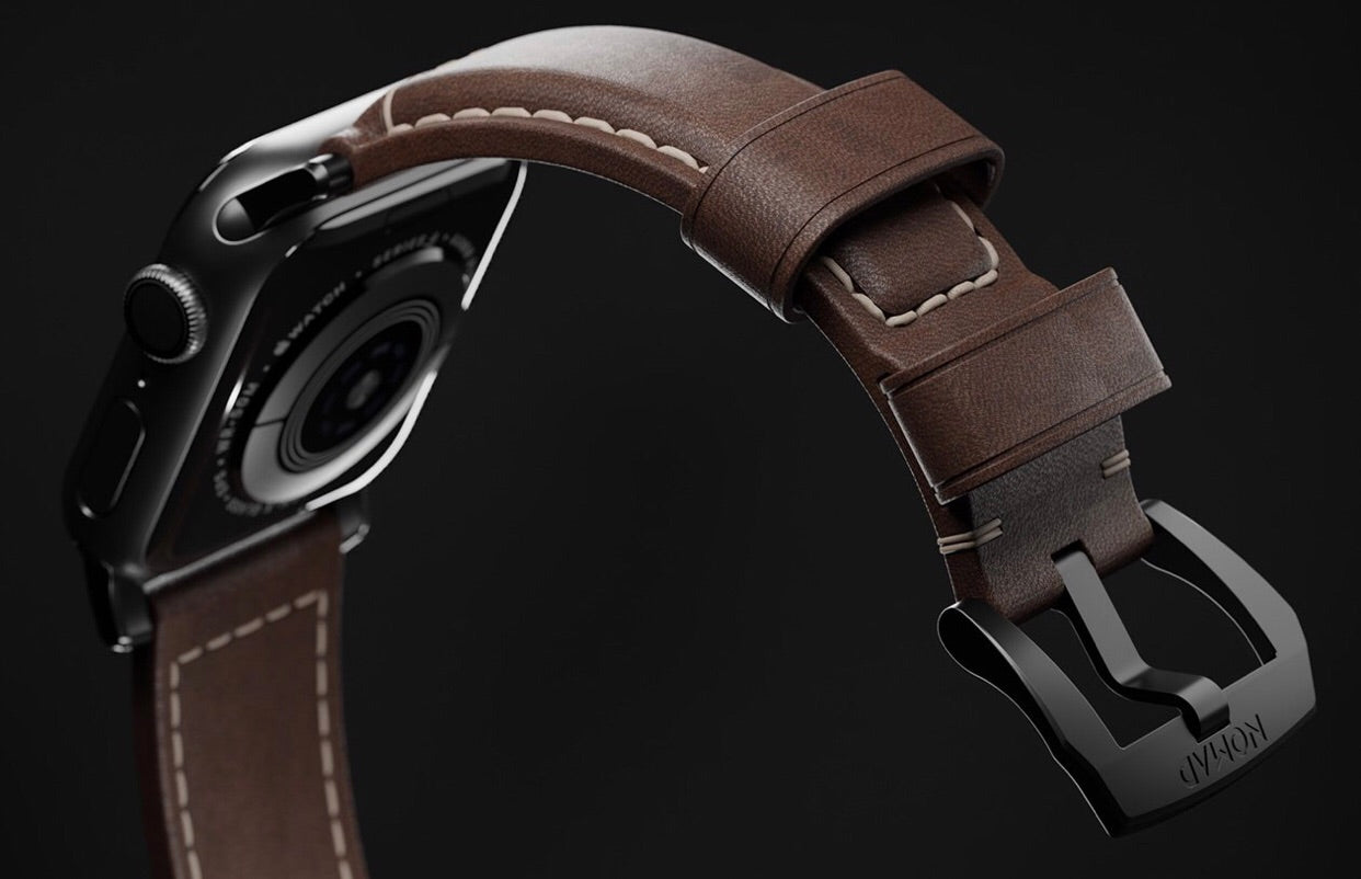 leather apple watch strap