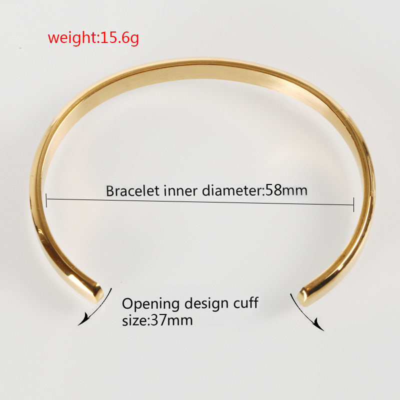 Twisted 14K Gold Cuff Bracelet – Lotus Stone Design