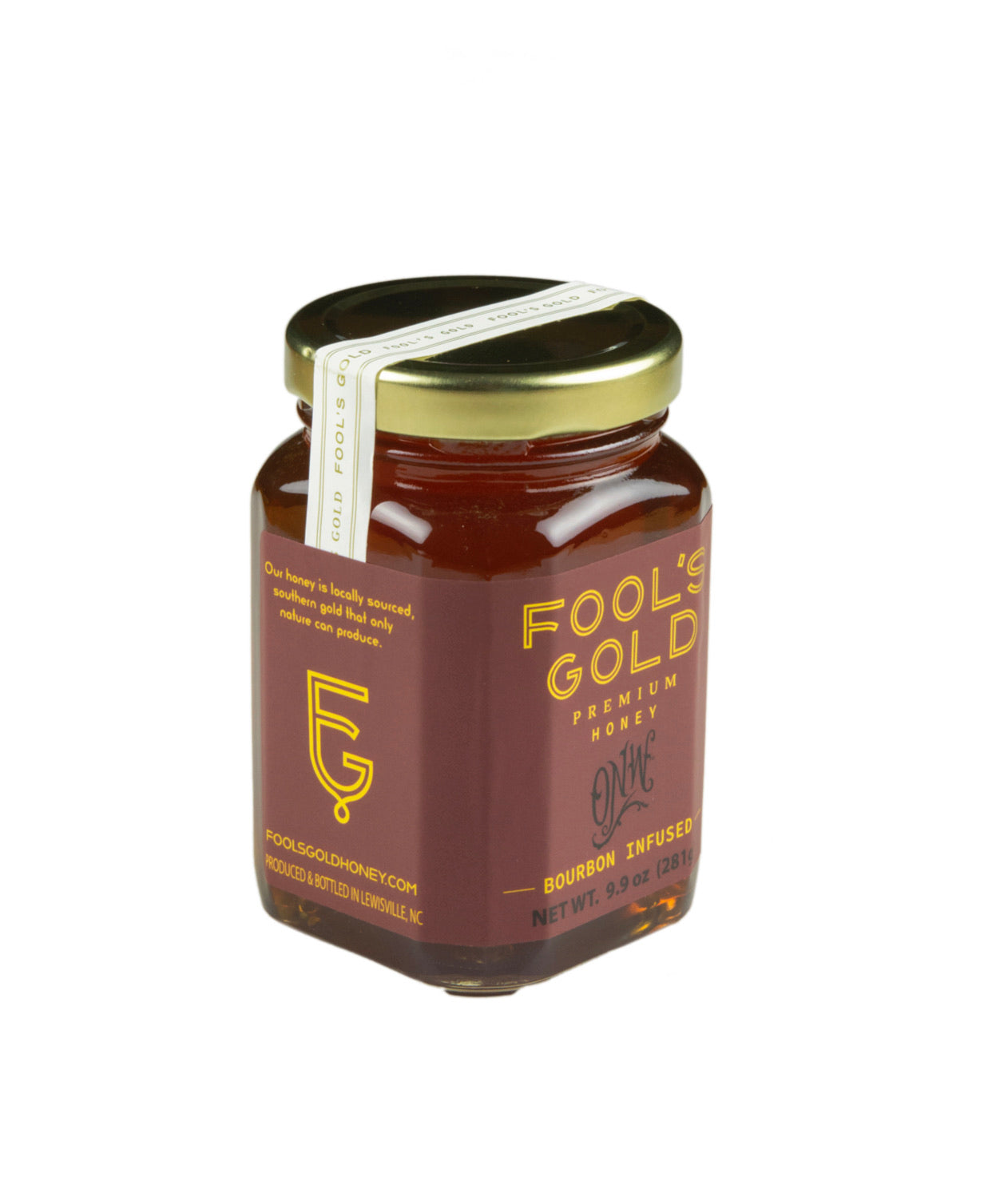 Fools Gold Bourbon Infused Honey