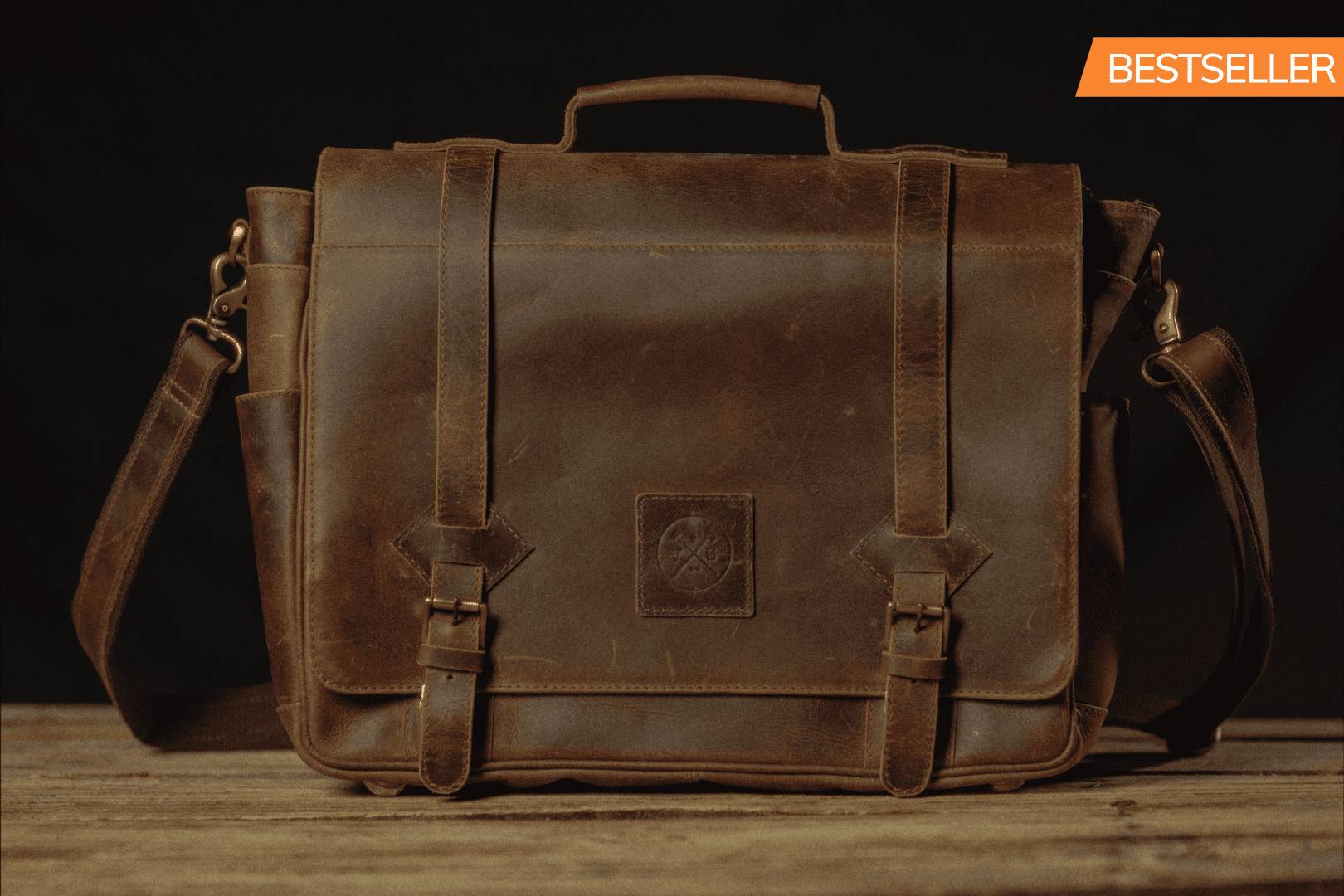 Vintage Leather Messenger Bags Men