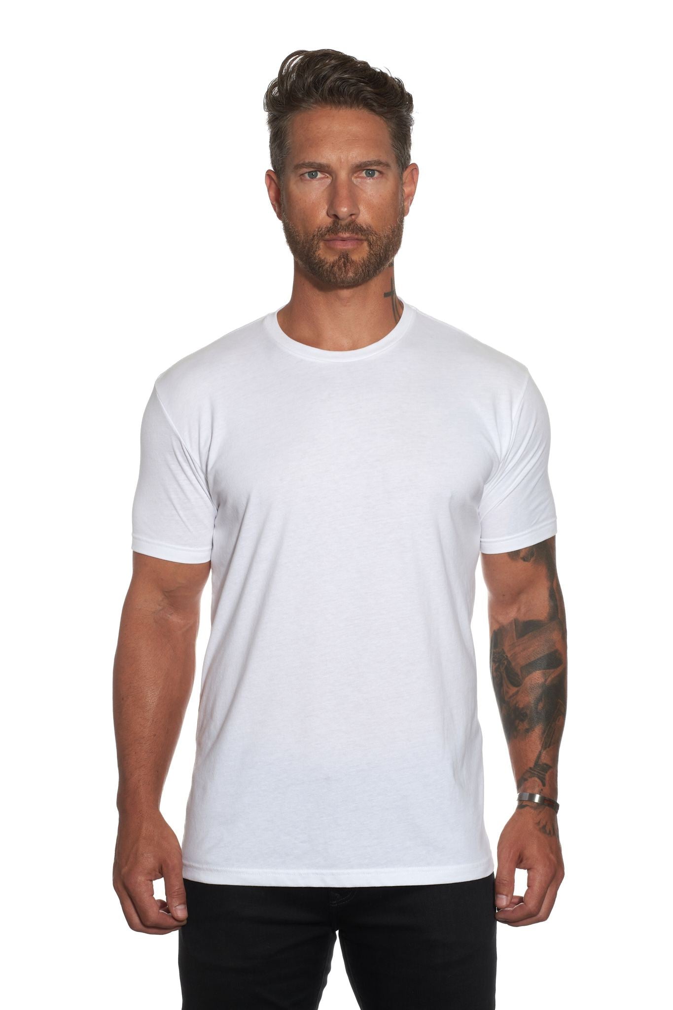 The Ultra Soft Fitted Crew Neck T-Shirt by WESTON JON BOUCHÉR