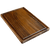Virginia Boys Kitchens Cutting Board 8 x 12 Small Walnut Cutting Board with Juice Groove